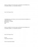 Ensayo ¿Cómo se ven afectadas las políticas económicas en Colombia debido a la pandemia mundial?