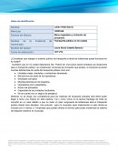 Transporte público en mi ciudad