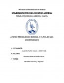 Monografia de avance tecnologico mundial y el rol de la universidades
