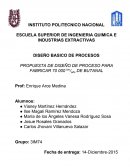 PROPUESTA DE DISEÑO DE PROCESO PARA FABRICAR 70 000 ton/año DE BUTANAL