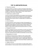 TOP 10 LIMITANTES WLAN