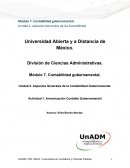 Módulo 7. Contabilidad gubernamental