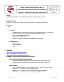 Procedimiento para almacén de tanques de gas a presión