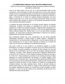 LA COMPETENCIA DESLEAL EN EL SECTOR FARMACEUTICO