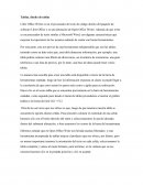 Tablas, diseño de tablas