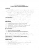COMERCIO INTERNACIONAL JUSTIFICACION DEL COMERCIO INTERNACIONAL