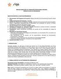 FORMATO GUÍA DE APRENDIZAJE. Página 1