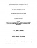 CÓMO REALIZAR UNA BÚSQUEDA DE INFORMACIÓN EFICIENTE. FOCO EN ESTUDIANTES, PROFESORES E INVESTIGADORES EN EL ÁREA EDUCATIVA