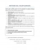 METODO DEL VALOR GANADO