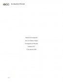 Diseño de Investigación de Mercado