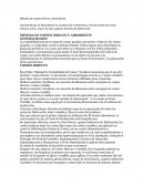 Método de costeo directo y absorbente