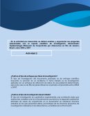 Taller de investigación de inovacion