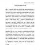 TIEMPO DE CUARENTENA