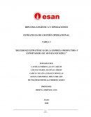 Decisiones estratégicas de la empresa productora y exportadora de arándanos Ozblu