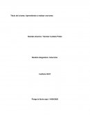 Aprendiendo a realizar una tarea curso de induccion