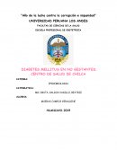 Diabetes mellitus en Chilca, Huancayo, Peru