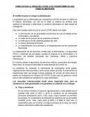 COMO EVITAR LA CRISIS DEL COVID-19 SE TRANSFORME EN UNA CRISIS ALIMENTARIA