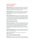 PRIMER CUADRO COMPARATIVO. TIPOS DE EPITELIO SIMPLE