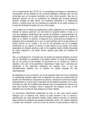 Tarea sobre advenimiento del COVID-19