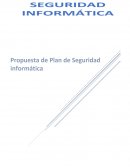 Plan de seguridad informatica