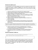 PROCESO DEL EMBOTELLADO