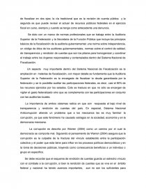 SISTEMA NACIONAL DE FISCALIZACIÓN, BASE FUNDAMENTAL PARA EL DESARROLLO DEL SISTEMA NACIONAL ANTICORRUPCIÓN. Página 5