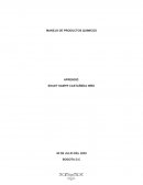 MANEJO DE PRODUCTOS QUIMICOS