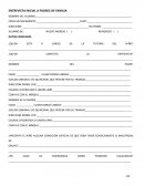 ENTREVISTA INICIAL A PADRES DE FAMILIA