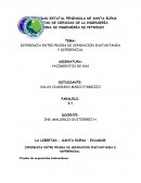 DIFERENCIA ENTRE PRUEBA DE SEPARACION INSTANTANEA Y DIFERENCIAL