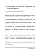 REVESTIMIENTOS DE PROTECCIÓN ANTICORROSIVA PARA ESTRUCTURAS METÁLICAS