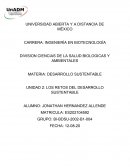 UNIDAD 2: LOS RETOS DEL DESARROLLO SUSTENTABLE