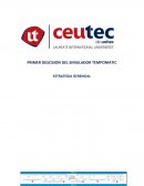 PRIMER DESCISION DEL SIMULADOR TEMPOMATIC. ESTRATEGIA GERENCIAL