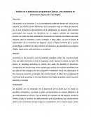 Análisis de la señalización propuesto por Spence, y las asimetrías de información de acuerdo con Stiglitz