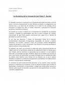 La disciplina de la innovación por Peter F. Ducker