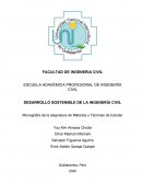 Desarrollo Sostenible de la Ingenieria Civil