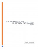 El Espíritu y la Palabra