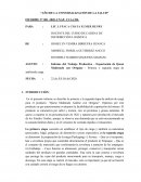 Informe del Trabajo Productivo - Exportación de Queso Madurado con Orégano - Primera y segunda etapa de análisisde carga