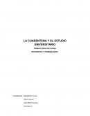 LA CUARENTENA Y EL ESTUDIO UNIVERSITARIO