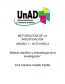 ¿El método científico y la metodología de la investigación son lo mismo?