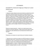 Factores de riesgo que influyen en la salud infanto juvenil