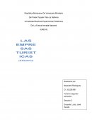 Las empresas Turísticas