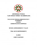 QUE ES EMPRENDIMIENTO