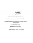 PROCESO ADMINISTRATIVO DE LA EMPRESA PROTEGSA, S.C.