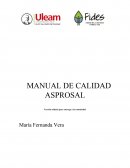 MANUAL DE CALIDAD ASPROSAL
