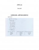 EJERCICIOS – MÉTODO GRÁFICO