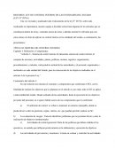 RESUMEN, LEY DE CONTROL INTERNO DE LAS ENTIDADES DEL ESTADO (LEY N° 28716)