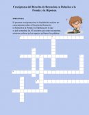 Crucigrama del Derecho de Retención en Relación a la Prenda y la Hipoteca