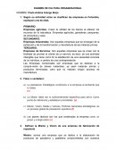 EXAMEN DE CULTURA ORGANIZACIONAL