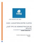 Fundamentos administrativos Entre cuates