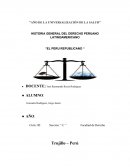 Resumen “EL PERU REPUBLICANO “